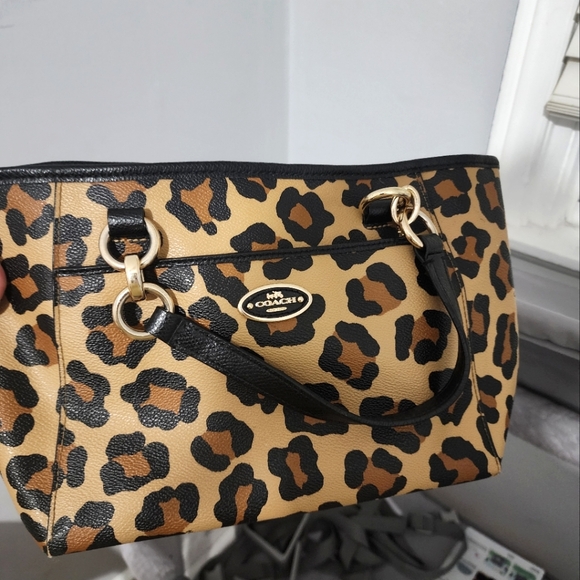 Cheetah Coach Bag - Picture 1 of 6